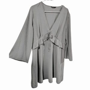 Women's Size 1XL Bell Sleeve Mini Dress